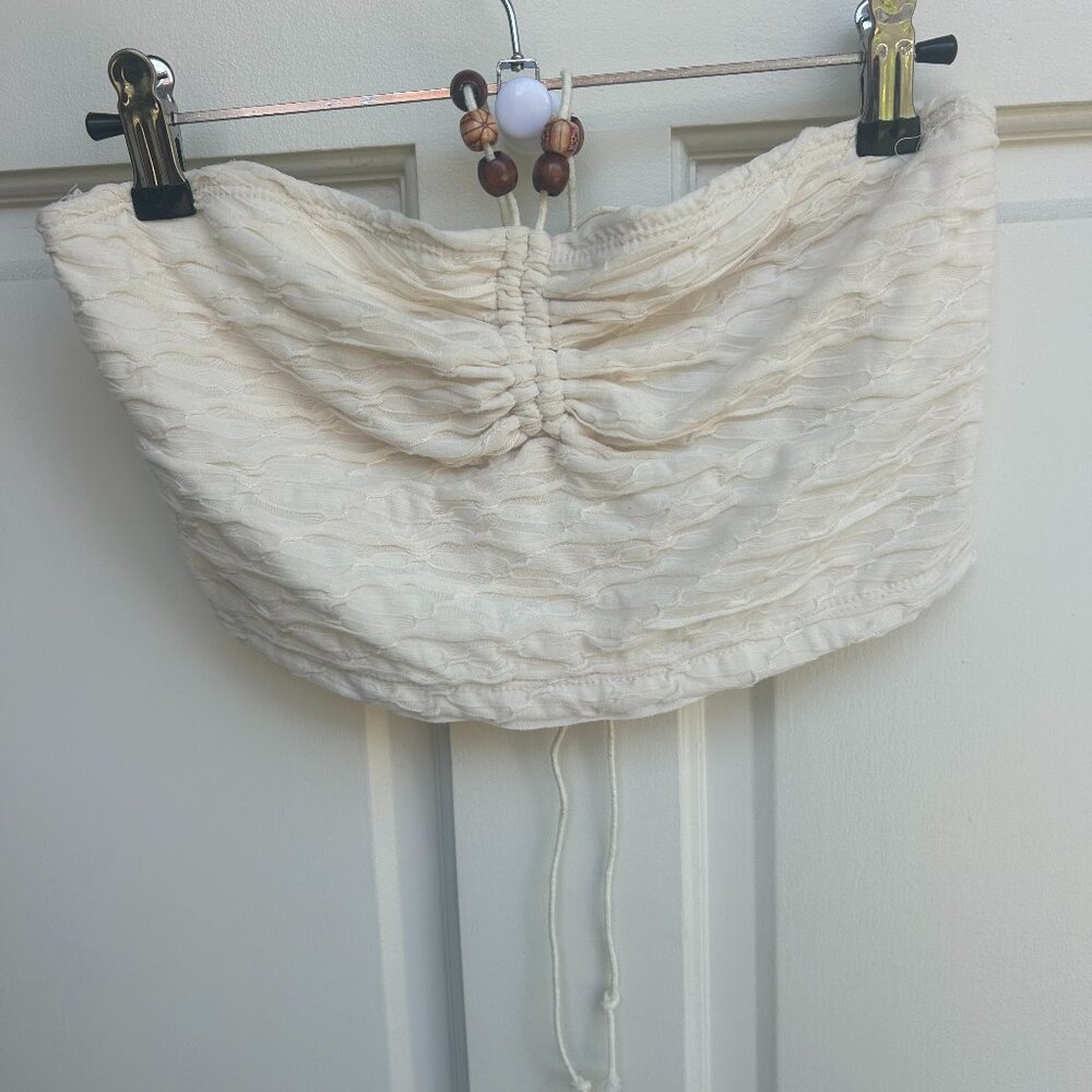 white halter top
